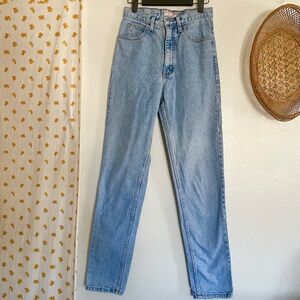 Vintage Guess Jeans Georges Marciano Made USA High Waist Light Wash 90s